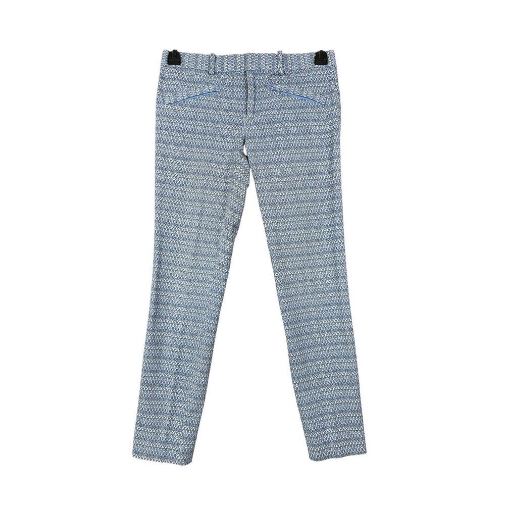Gap Women Blue Casual Pants‎ Skinny 06 Regular Multicolor Work Boho Slacks